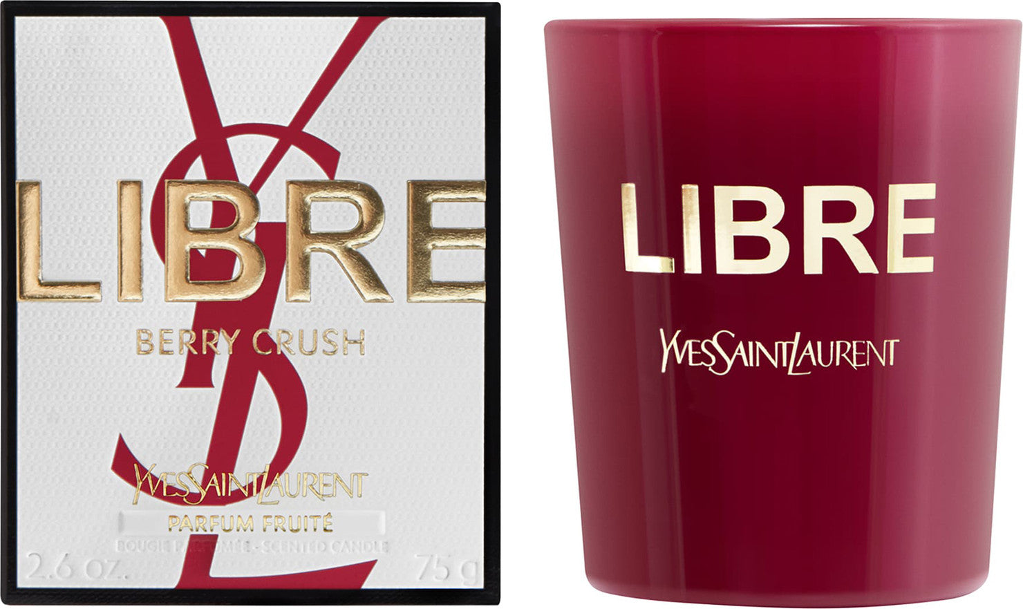 Yves Saint Laurent Scented Candle Libre Berry Crush