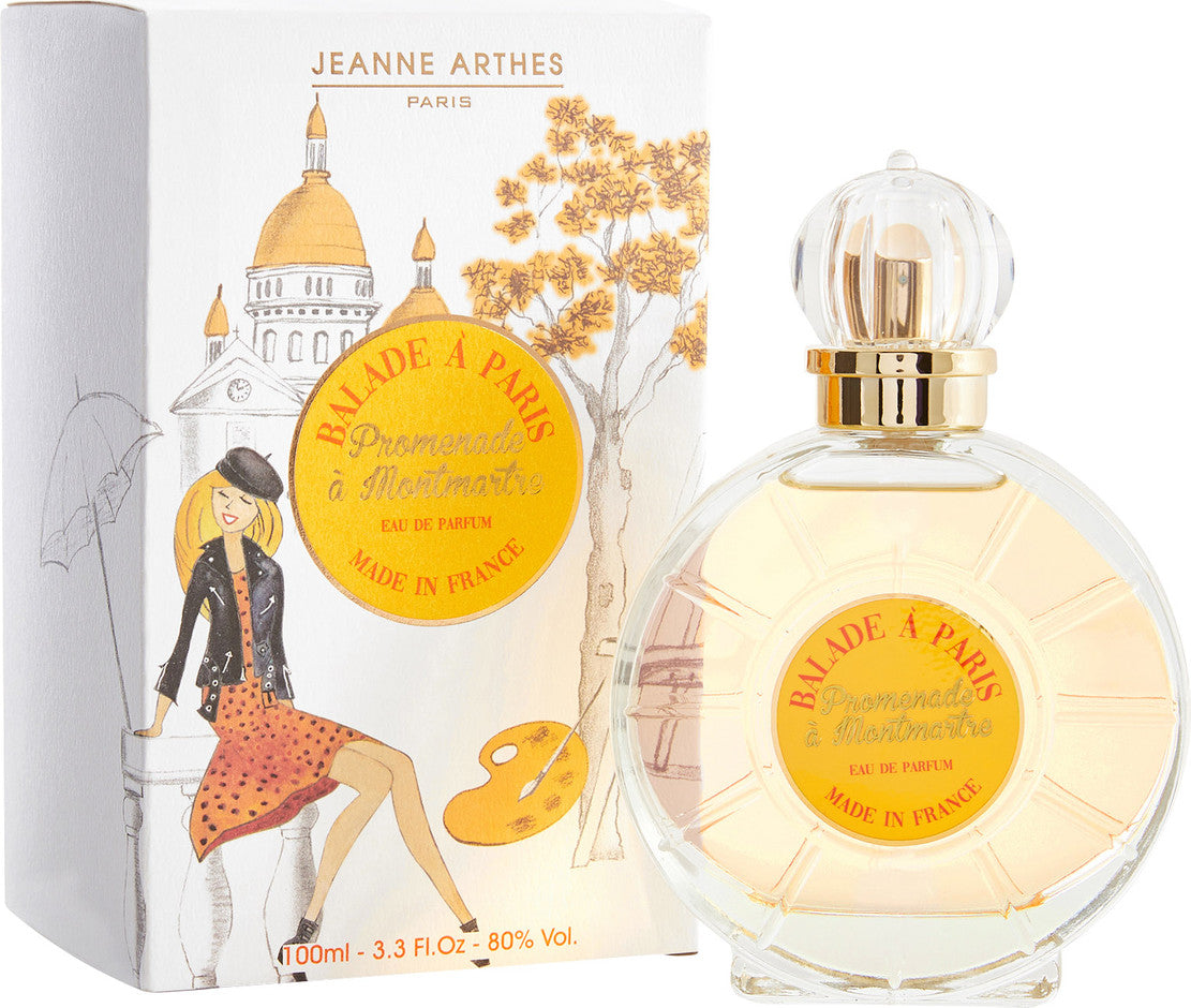 Jeanne Arthes Balade á Paris Promenade á Montmartre